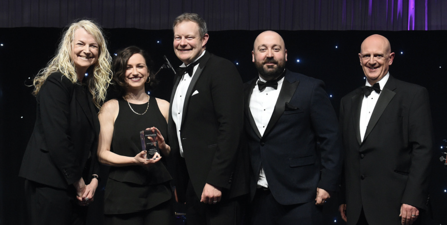 Hibiscus and Catriona CNW chemicals north west Awards winners